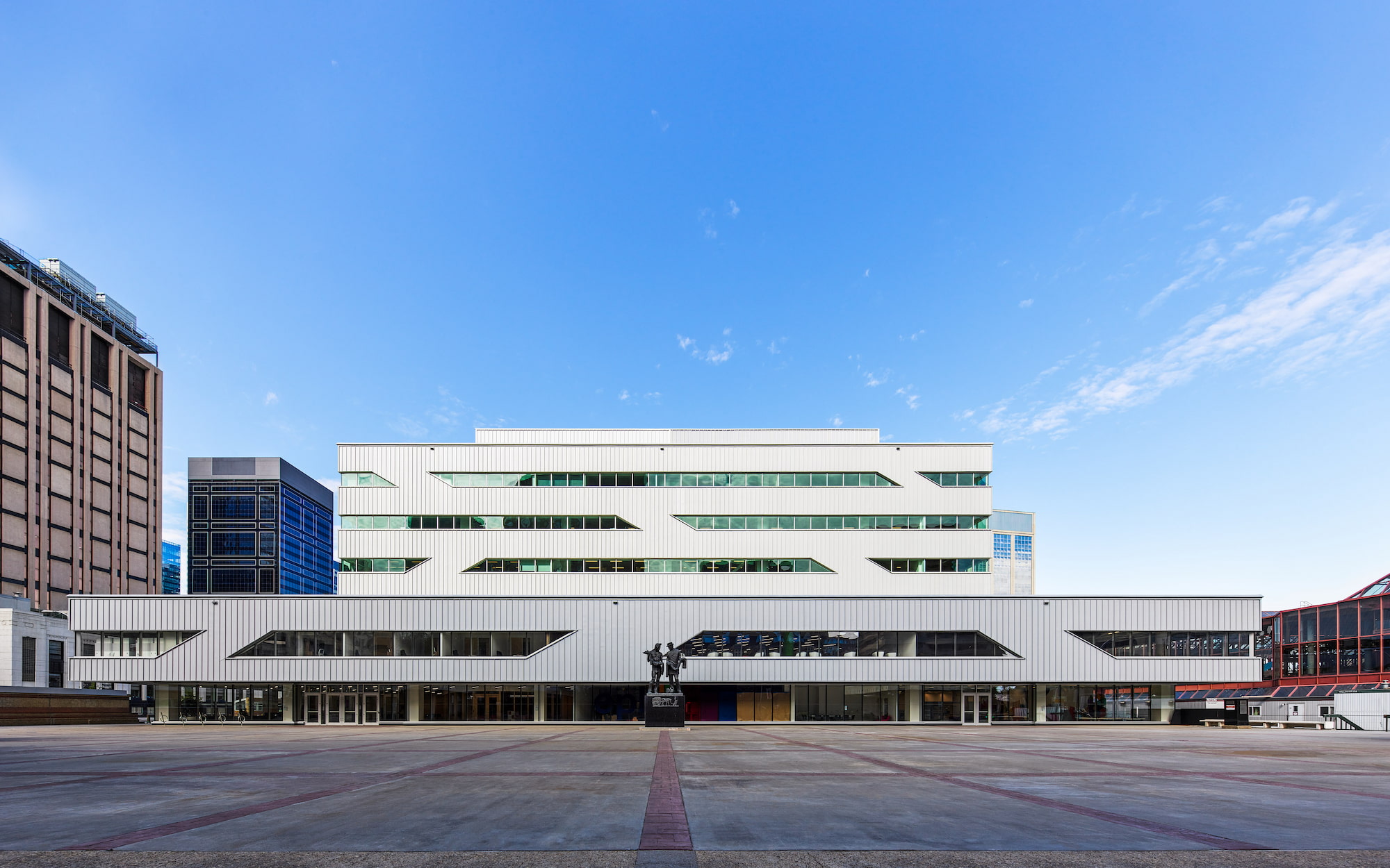 Stanley Milner Library Cladding